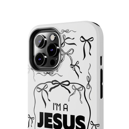 I'm a Jesus Girl  Case - black