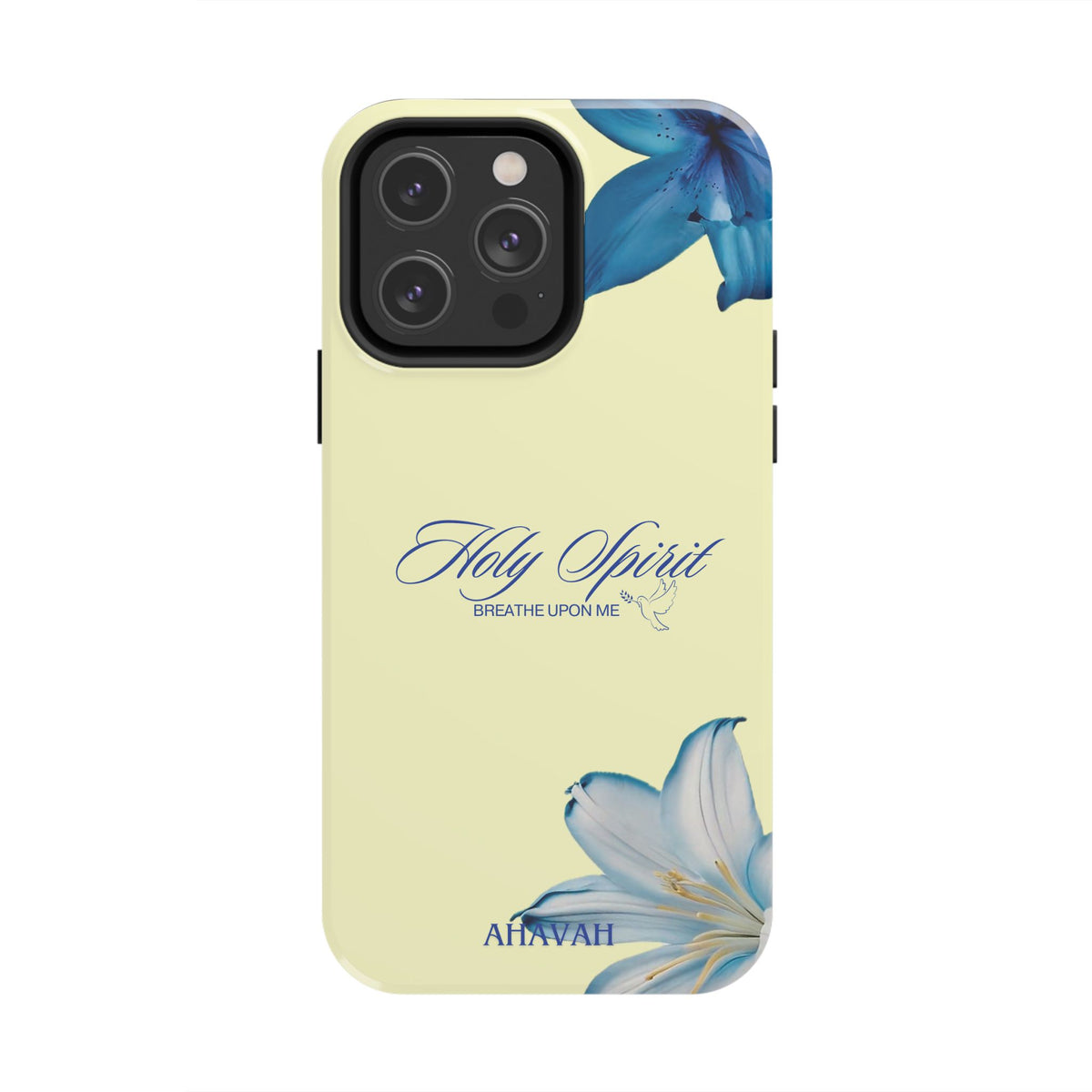 Blue lilies of the LORD