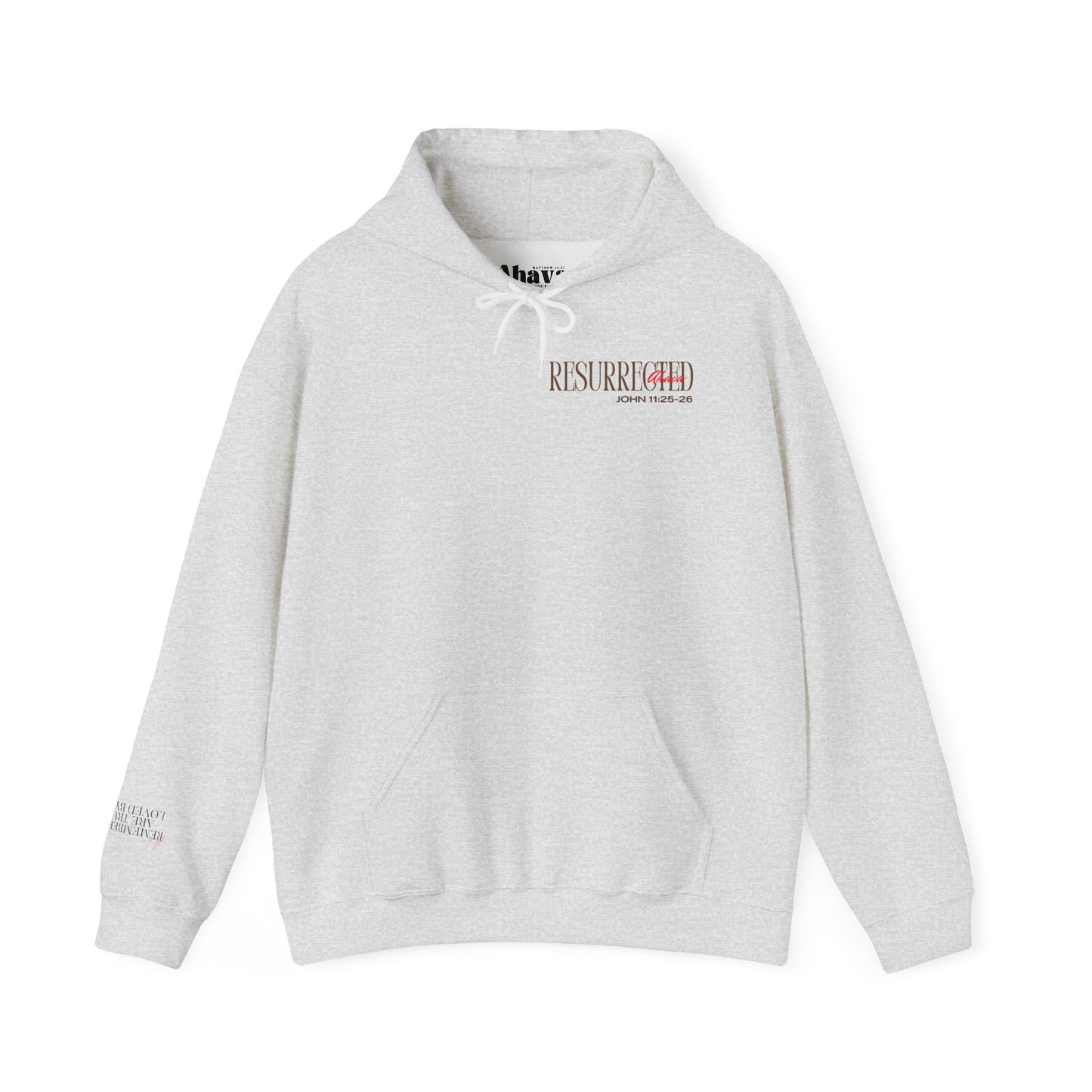 Resurrection and the Life | John 11:25 Hoodie