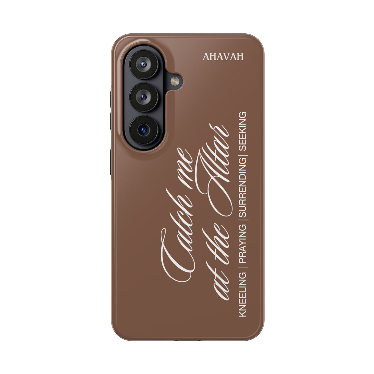 Catch Me at the Altar Phone Case - Cocoa