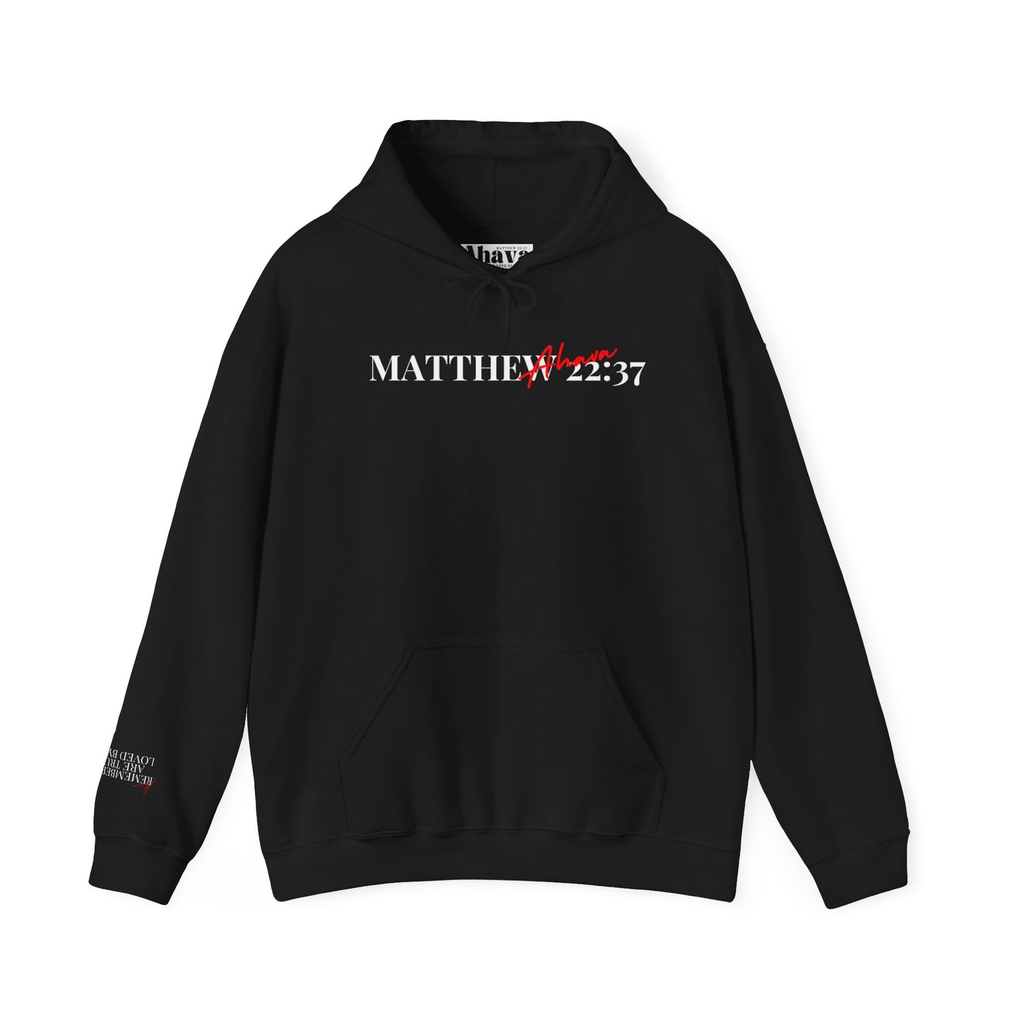 Lover of Christ Hoodie | Matthew 22:37