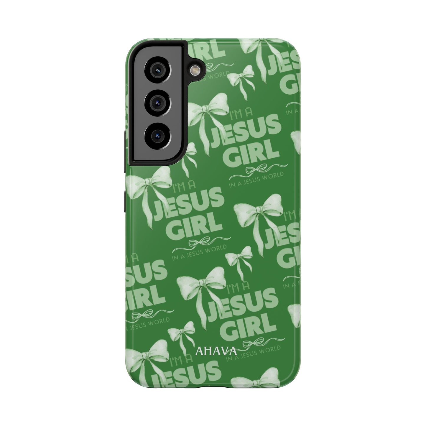 I'm a Jesus Girl Case - Green