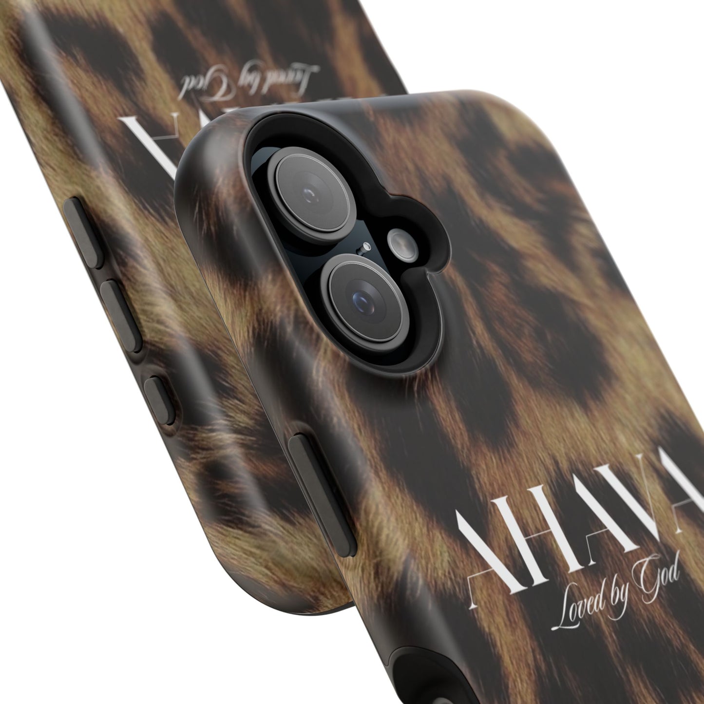 Leopard Print Ahava Phone Case