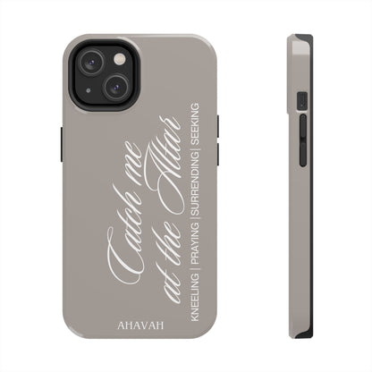 Catch Me at the Altar | Stone Altar Phone Case