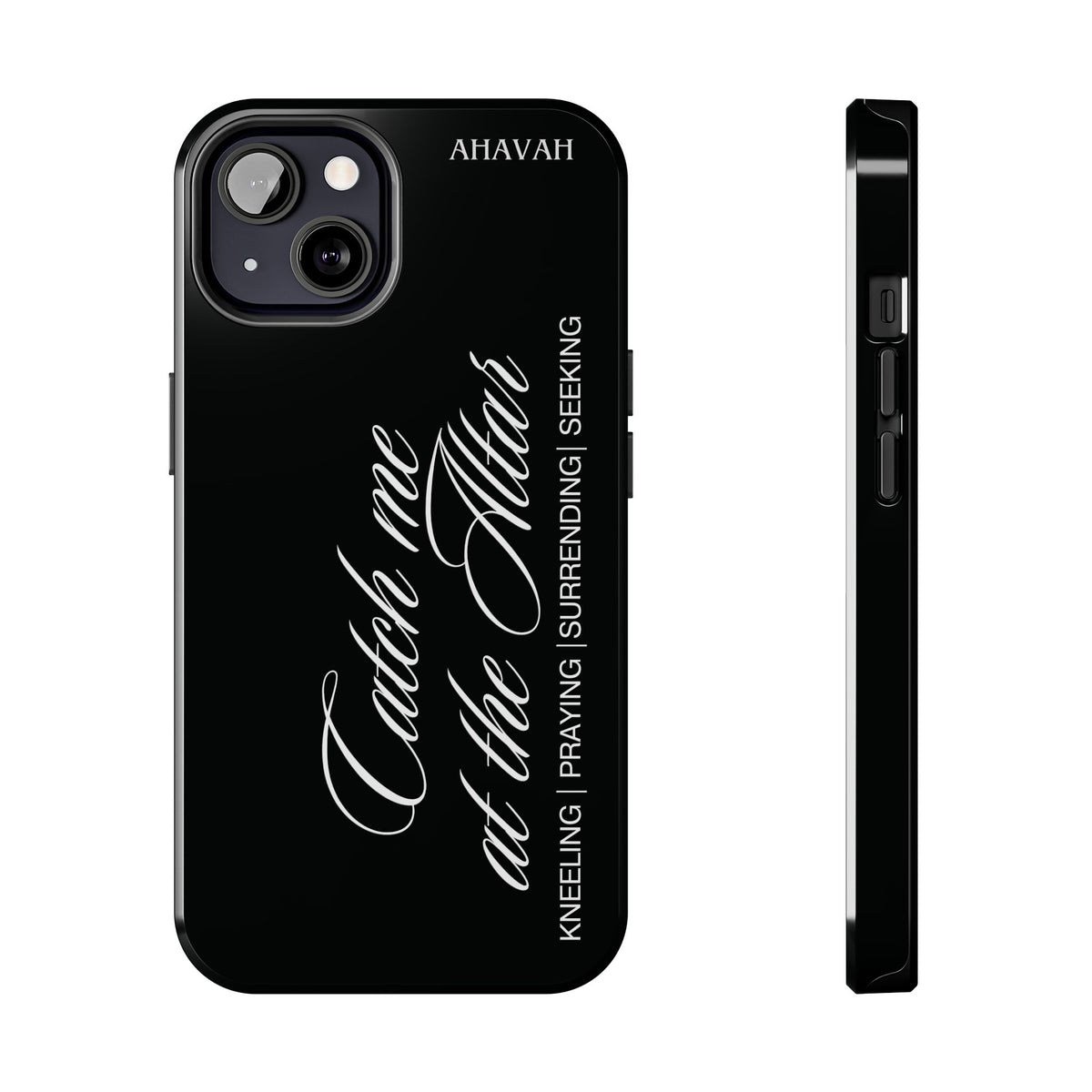 Catch Me at the Altar Black Phone Case