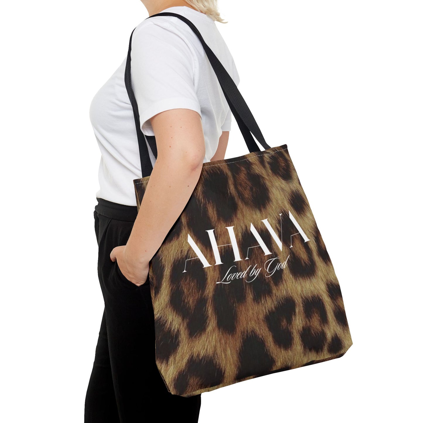 Leopard AHAVA Tote Bag