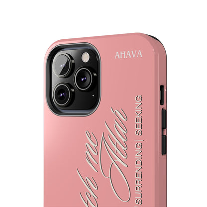 "Catch Me at the Altar" Dusty Rose Phone Case