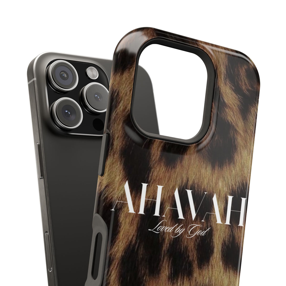 Leopard Print Ahavah Phone Case