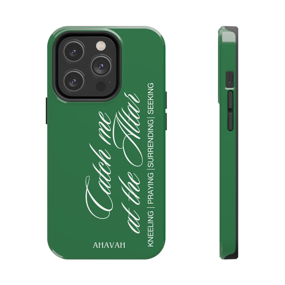 Catch Me at the Altar Phone Case | Garden Green