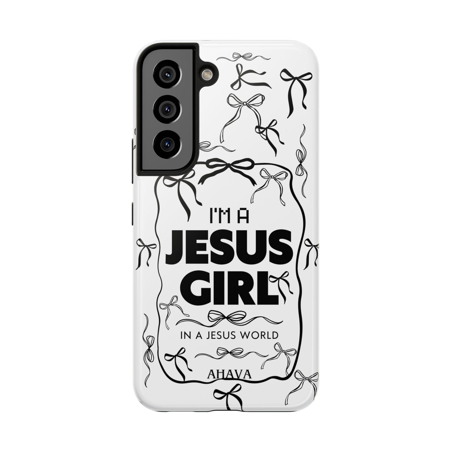 I'm a Jesus Girl  Case - black