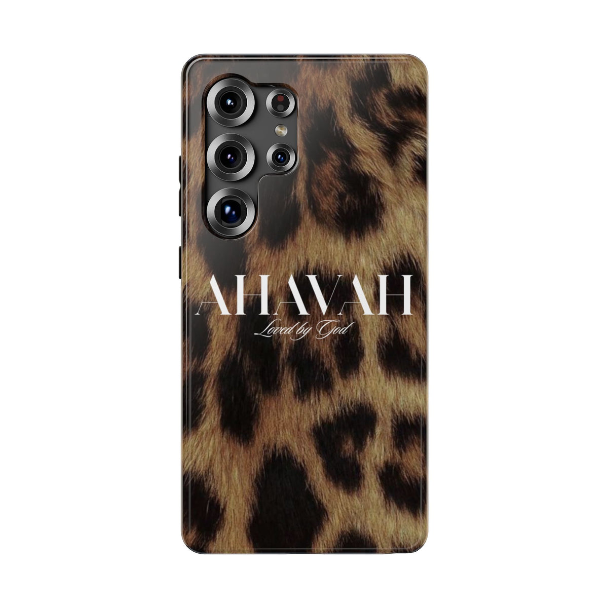 Leopard Print Ahavah Phone Case