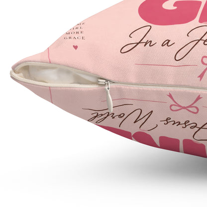 The "Jesus Girl" Accent Pillow