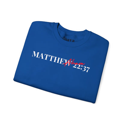 Lover of Christ Sweatshirt | Matthew 22:37