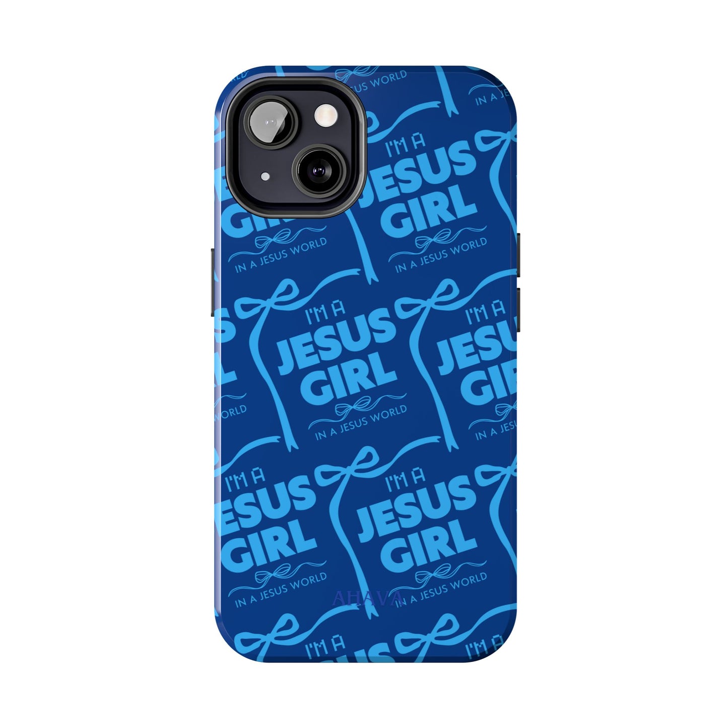 I'm a Jesus Girl Phone Case - Blue