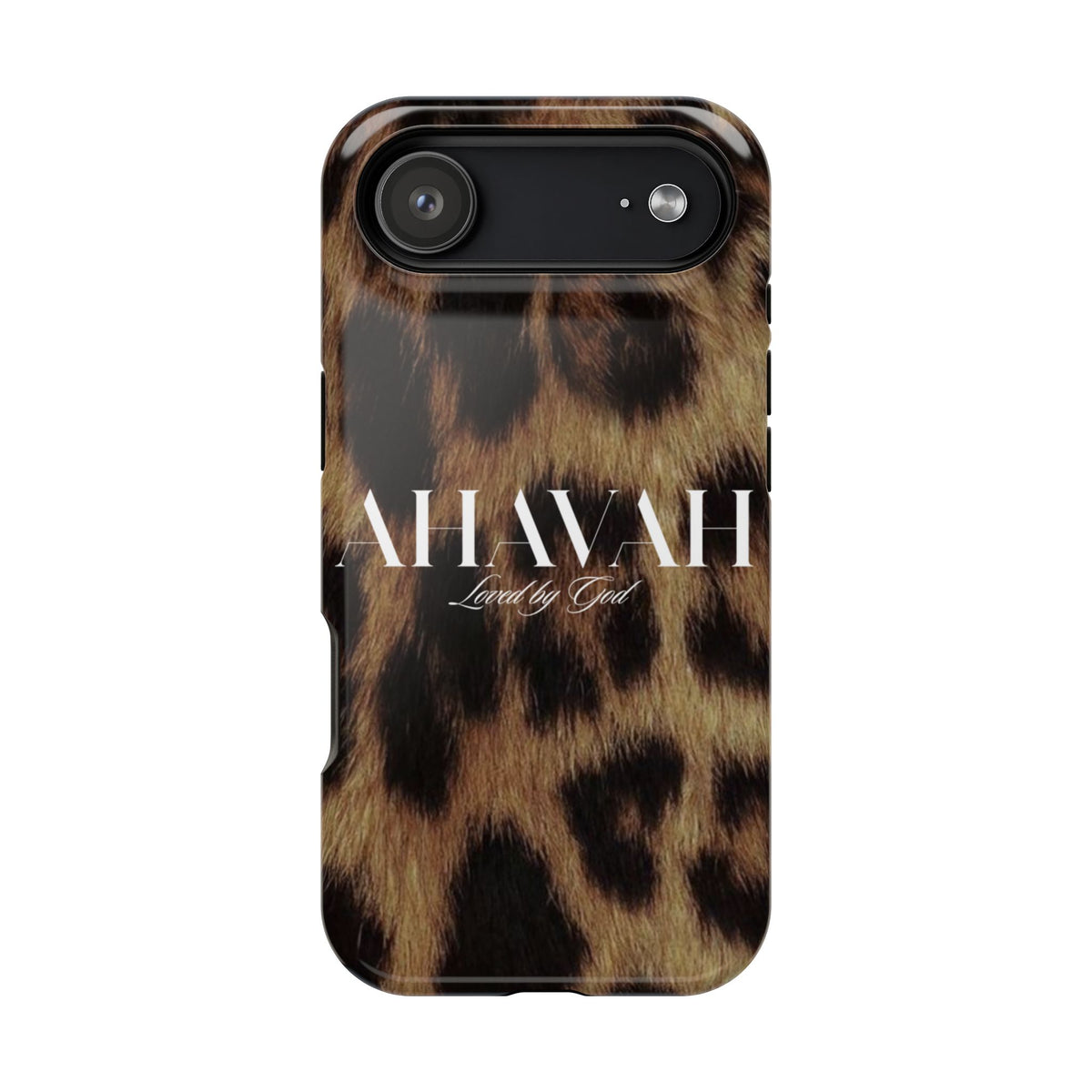 Leopard Print Ahavah Phone Case