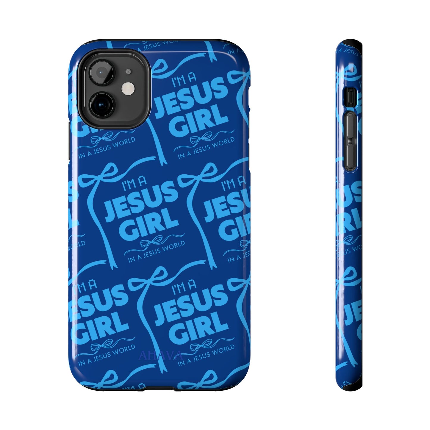 I'm a Jesus Girl Phone Case - Blue