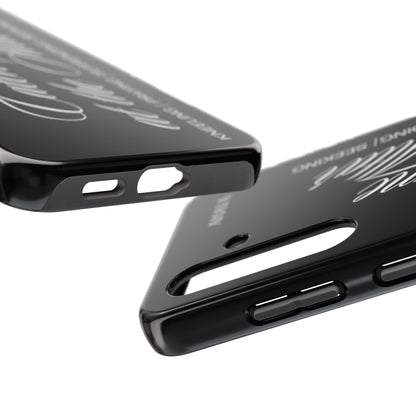 "Catch Me at the Altar" Black Phone Case