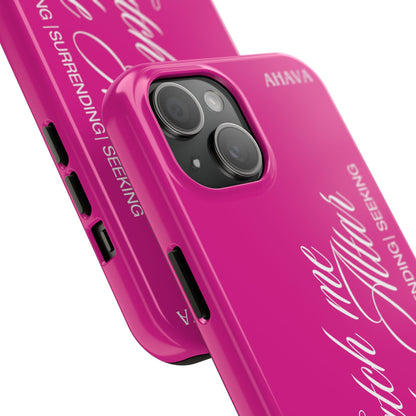 "Catch Me at the Altar" Hot Pink Phone Case