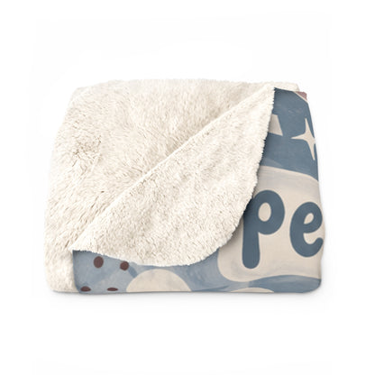 BE STILL Fleece Blanket