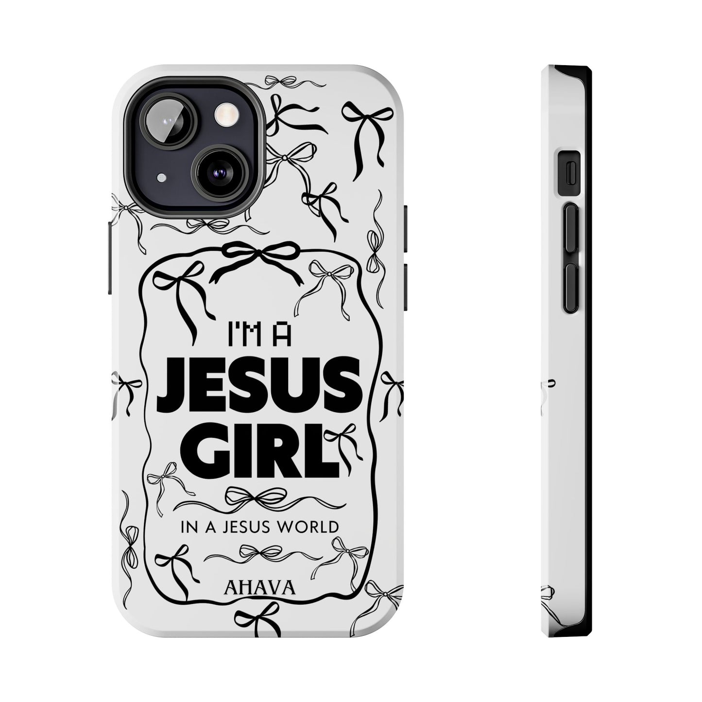 I'm a Jesus Girl  Case - black
