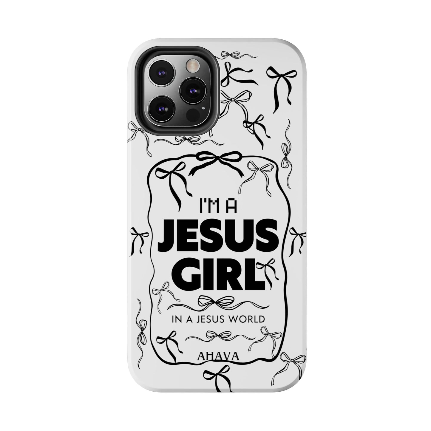 I'm a Jesus Girl  Case - black
