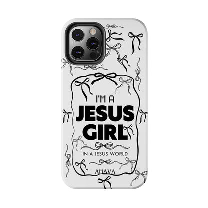 I'm a Jesus Girl  Case - black