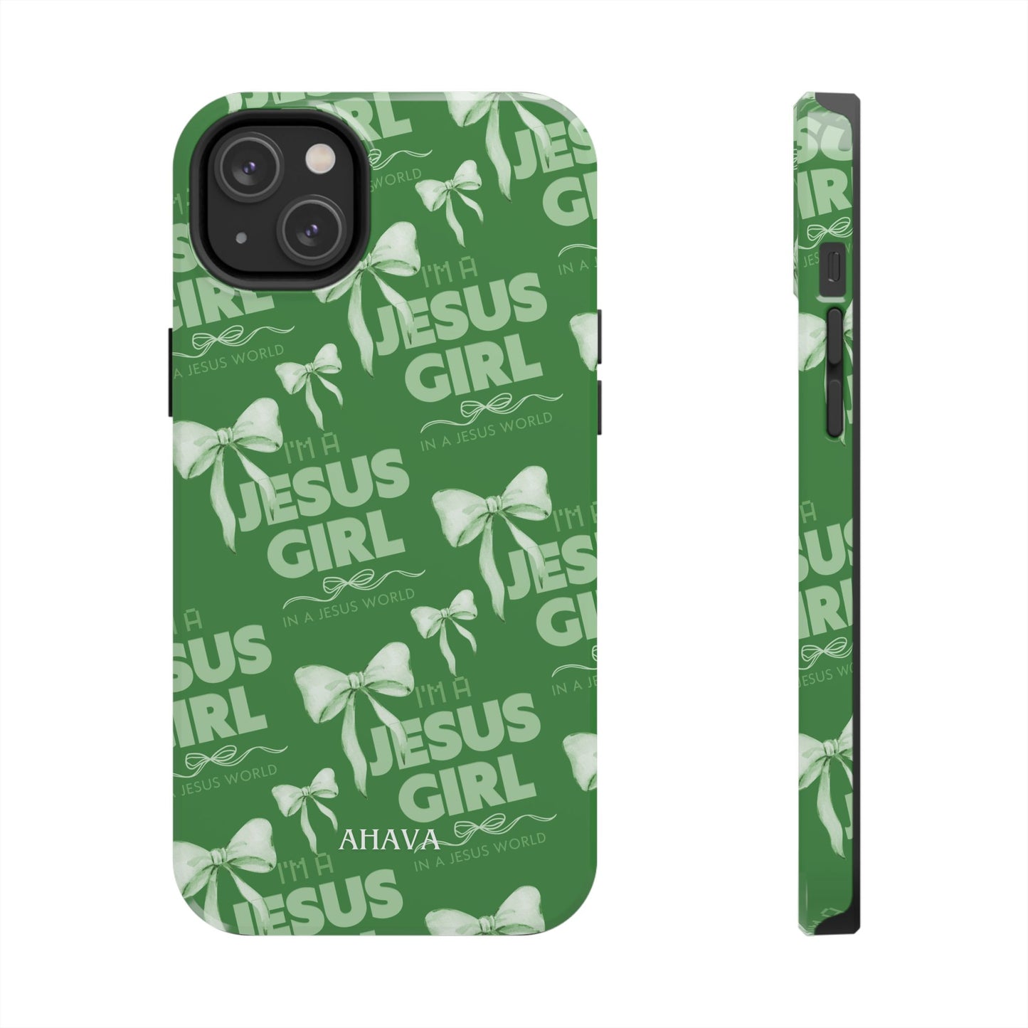 I'm a Jesus Girl Case - Green