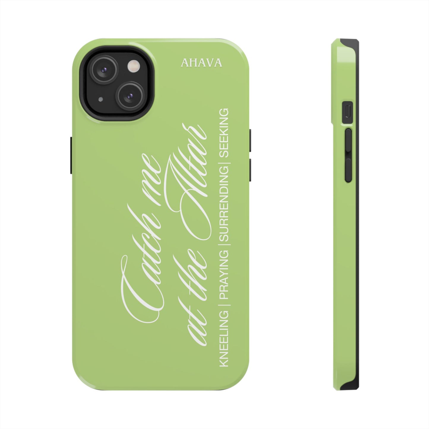 "Catch Me at the Altar" Matcha Tea Phone Case