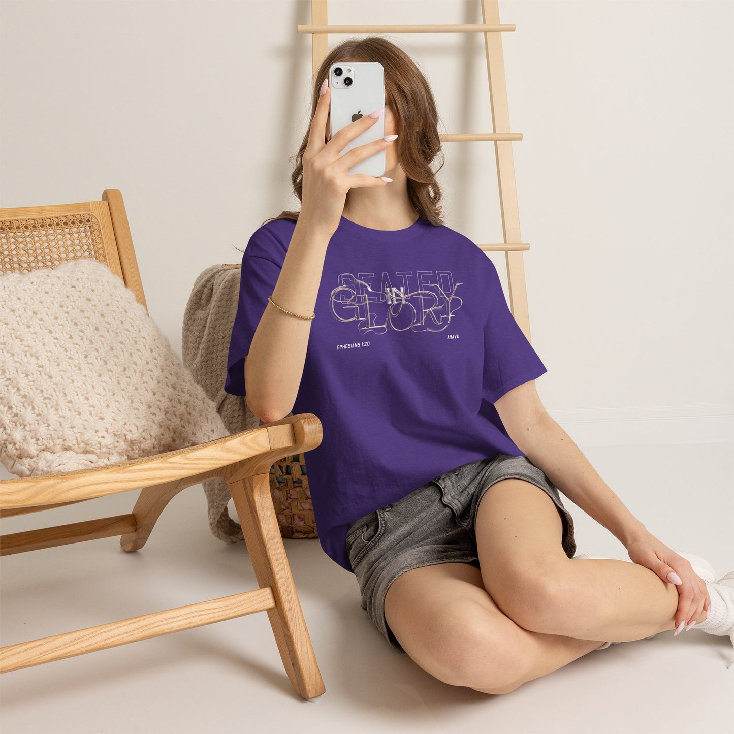 Seated in Glory T-Shirt – Ephesians 1:20
