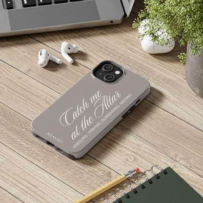 Catch Me at the Altar | Stone Altar Phone Case
