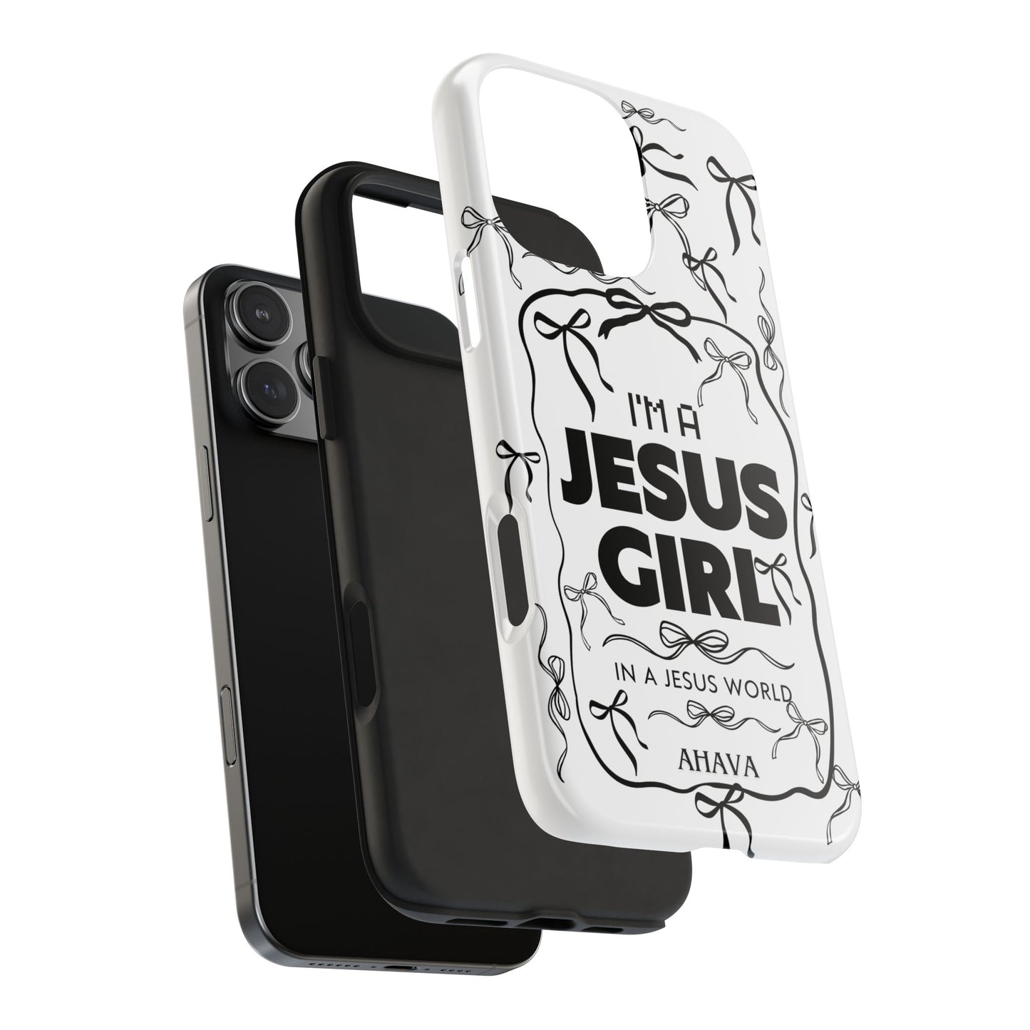 I'm a Jesus Girl  Case - black