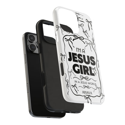 I'm a Jesus Girl  Case - black