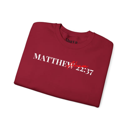 Lover of Christ Sweatshirt | Matthew 22:37