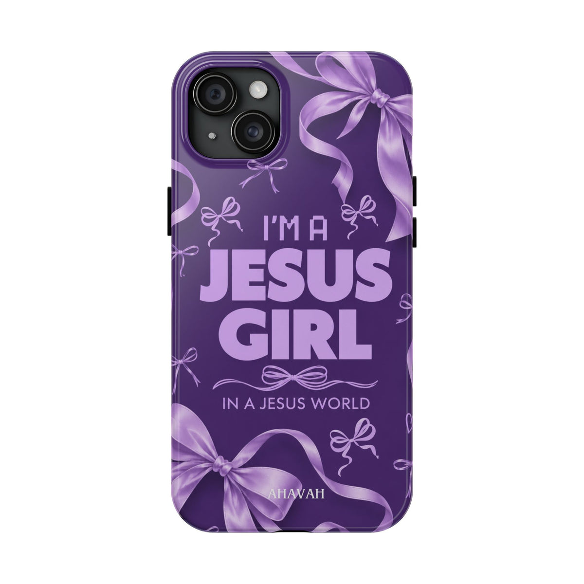 I'm a Jesus Girl Phone Case - Purple