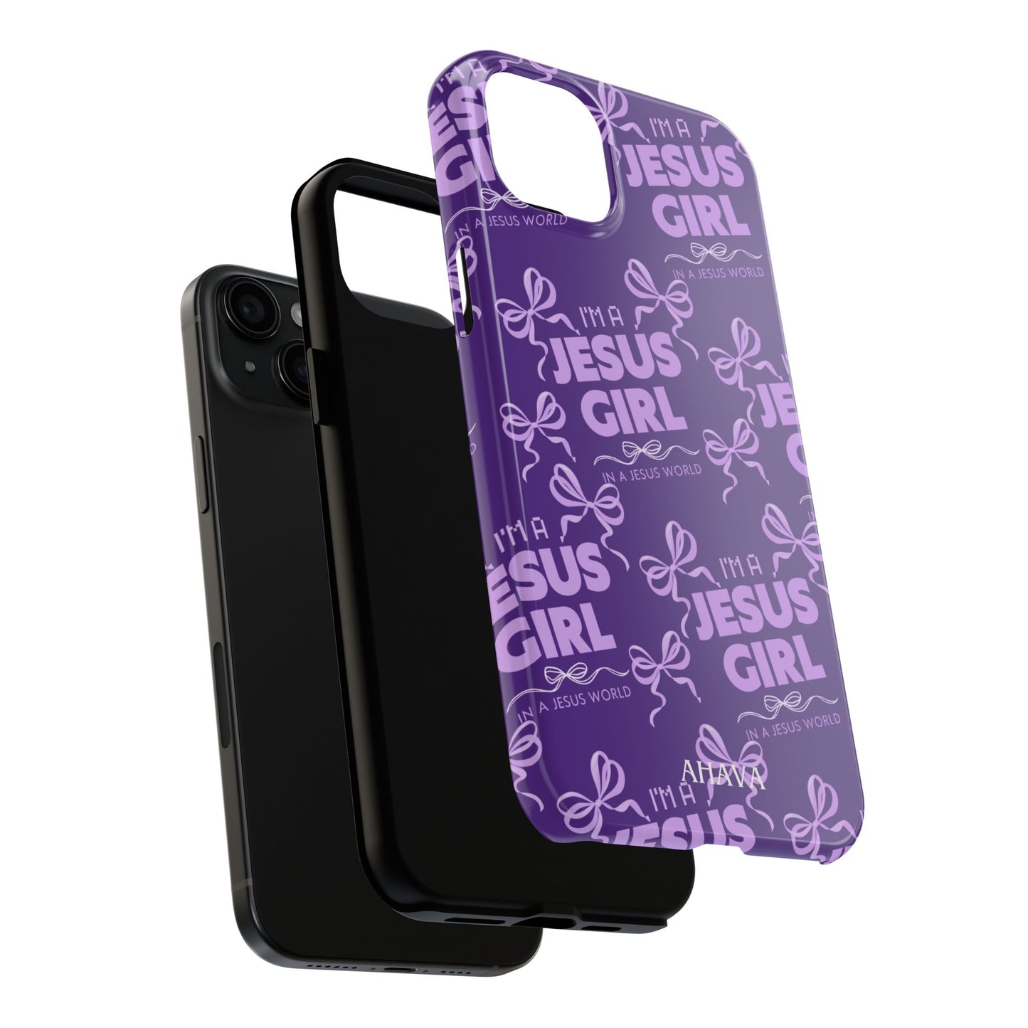 I'm a Jesus Girl Phone Case - Purple