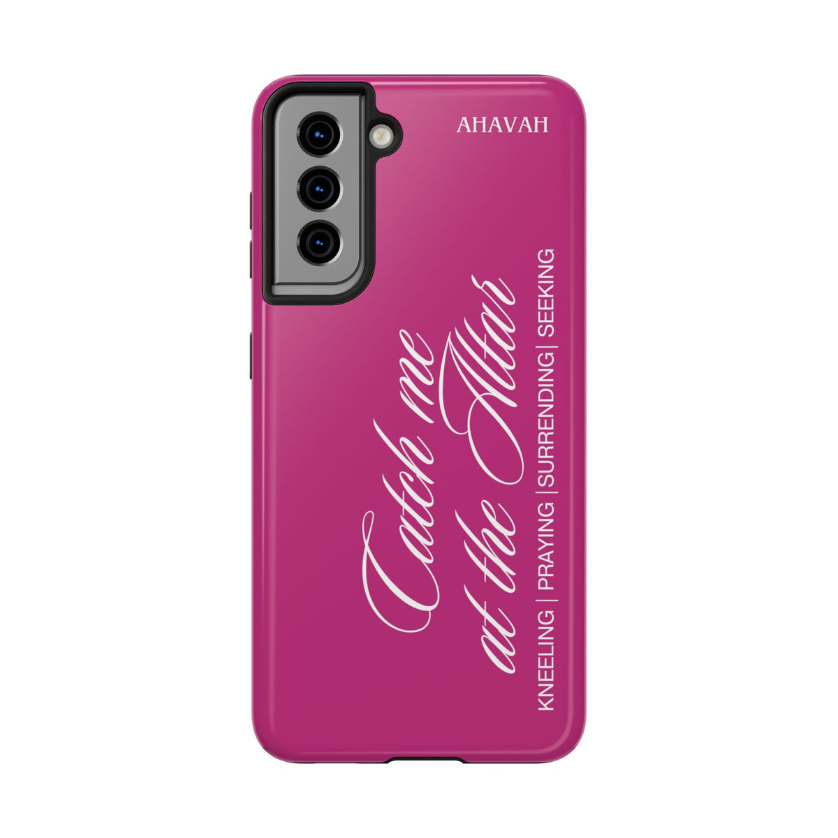 Catch Me at the Altar Phone Case - 	Berry Rose