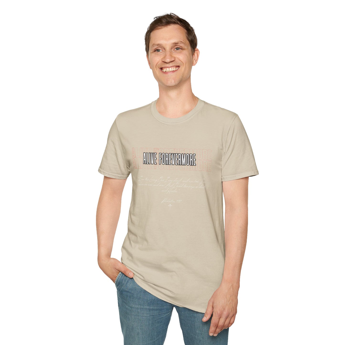Alive Forevermore T-Shirt – Revelation 1:18