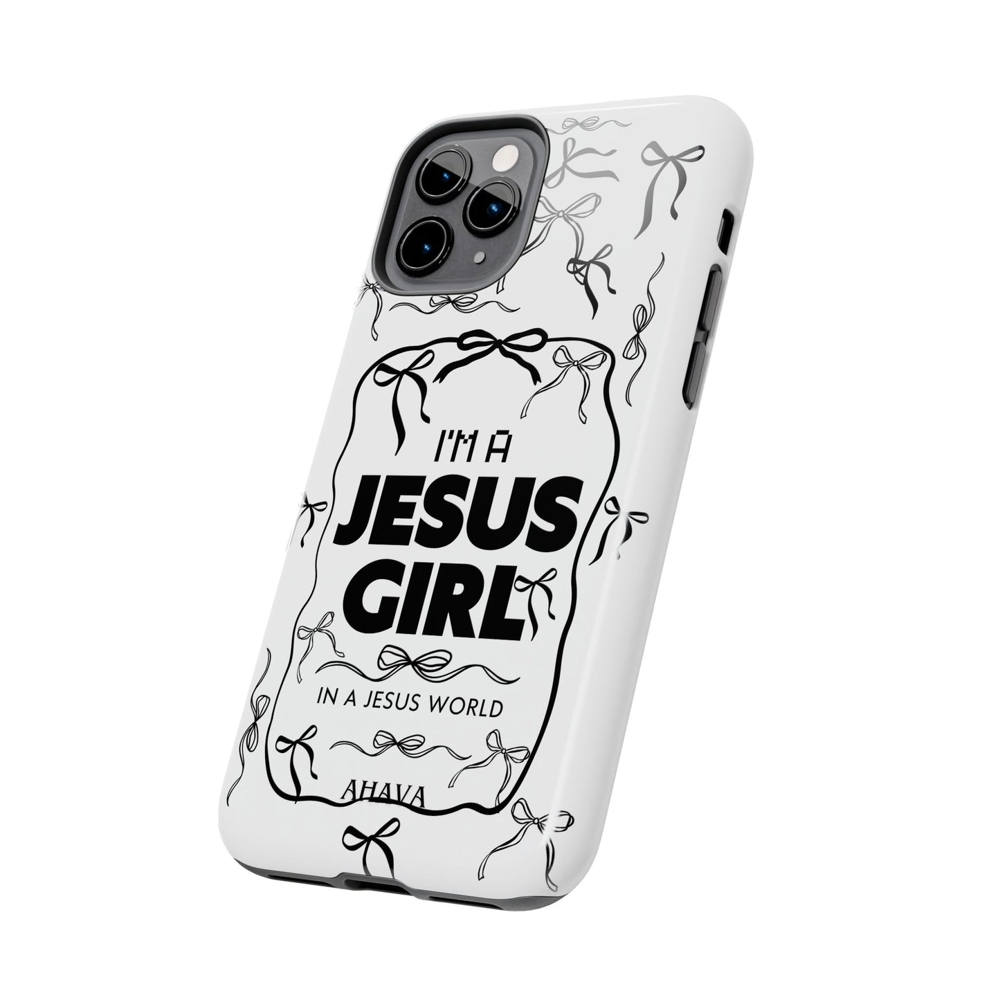 I'm a Jesus Girl  Case - black