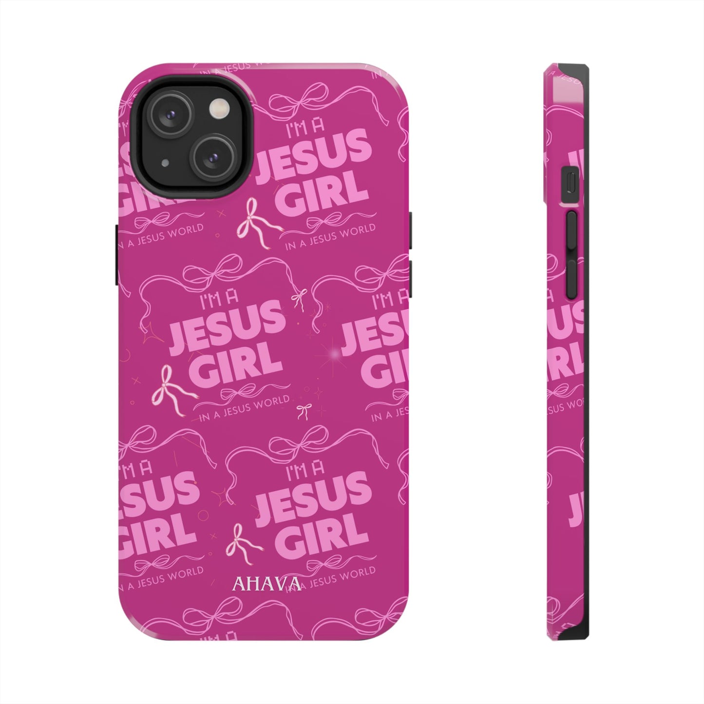 I'm a Jesus Girl Phone Case - Pink