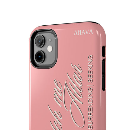 "Catch Me at the Altar" Dusty Rose Phone Case