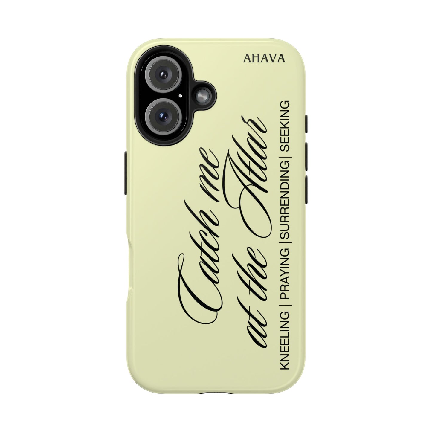 "Catch Me at the Altar" Lemon Phone Case