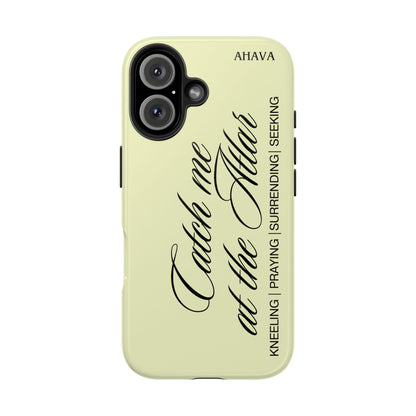 "Catch Me at the Altar" Lemon Phone Case