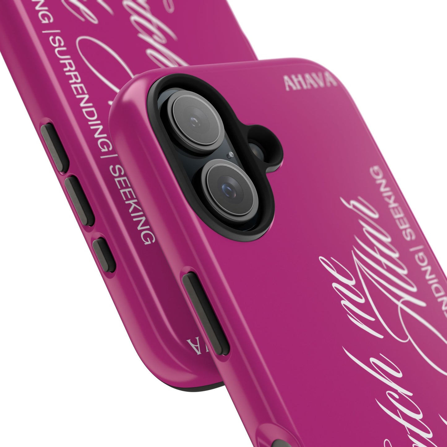 "Catch Me at the Altar" Pink Phone Case
