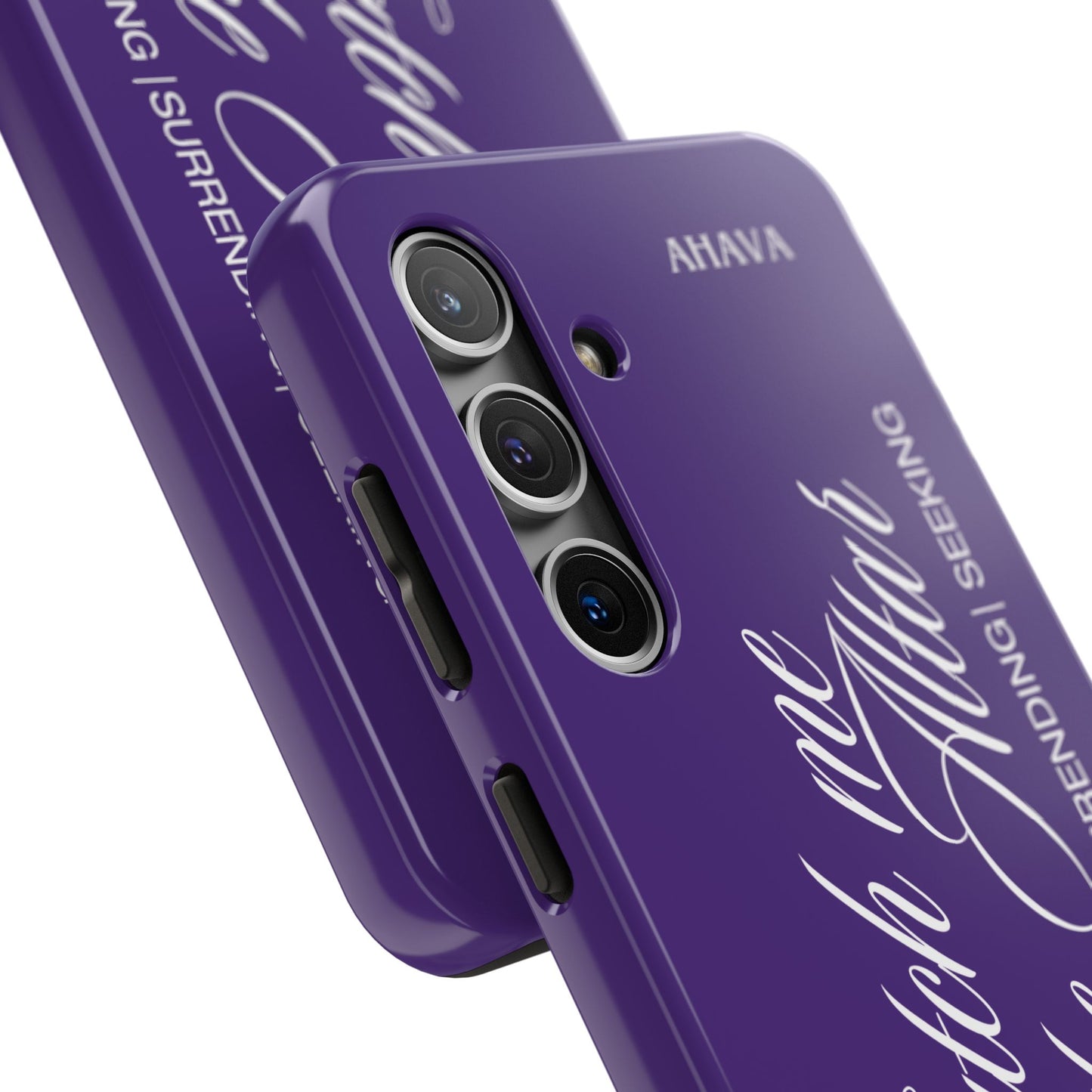 "Catch Me at the Altar" Purple Phone Case