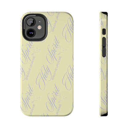 "Holy Spirit, Breathe Upon me" Buttercream Phone Case