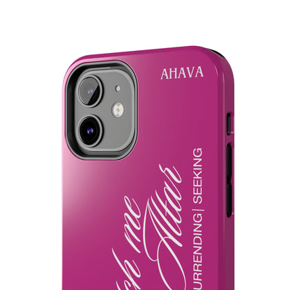 "Catch Me at the Altar" Pink Phone Case