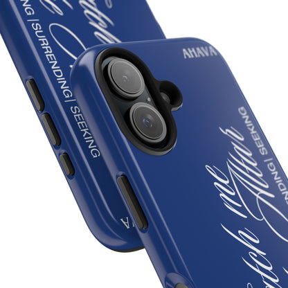 "Catch Me at the Altar" Blue Phone Case