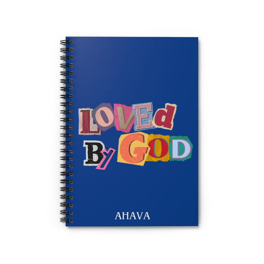 "Loved By God" Blue Notebook
