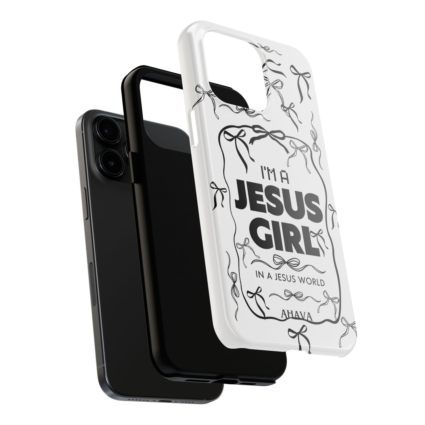 I'm a Jesus Girl  Case - black