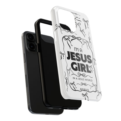 I'm a Jesus Girl  Case - black